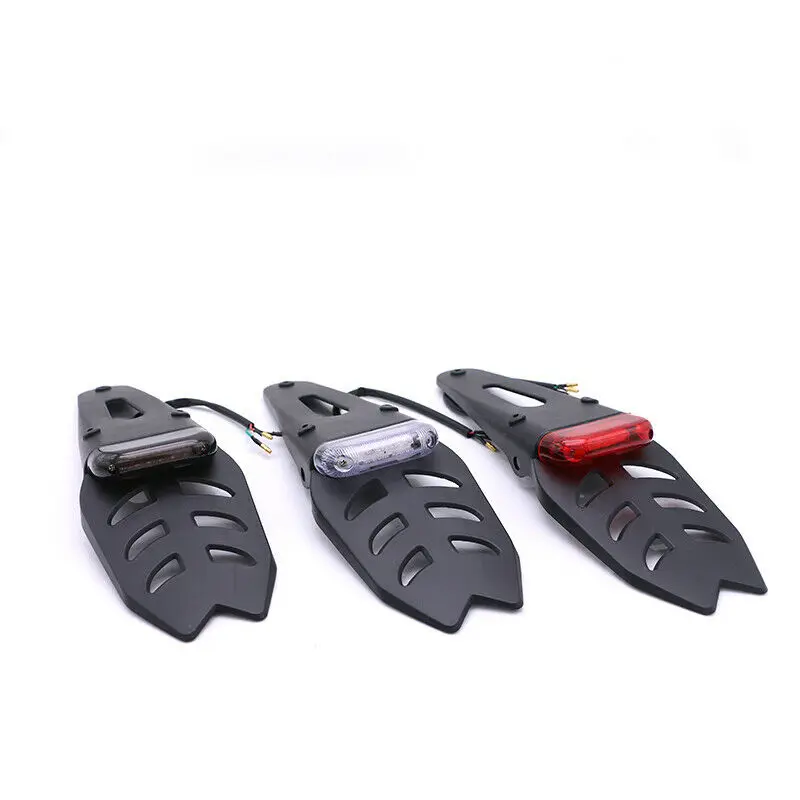 

Motorcycle Off-road Dirt Bike LED Rear Fender Running Brake Tail Light Custom
