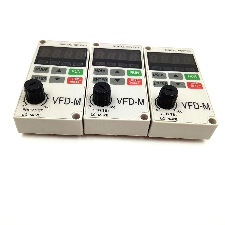 3 шт./лот новая панель управления цифровой клавиатурой Замена Delta VFD M LC M02E гарантия