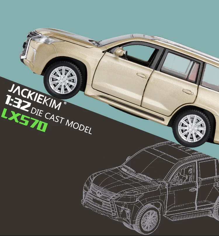 1:32 игрушечный автомобиль LX570 металлическая игрушка сплав автомобиль Diecasts& игрушечный автомобиль модель автомобиля миниатюрные игрушки для детей