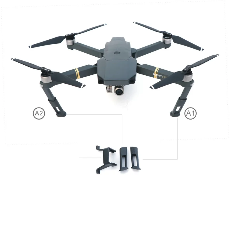 1 комплект Mavic Pro повышенная посадочная Шестерня для камеры gimbal защита DJI