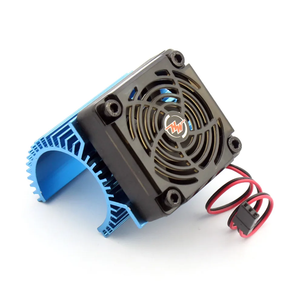 Двигатель Hobbywing EZRUN Combo C1 радиатор двигателя + вентилятор 5 В 2S для 3660 3665 3674