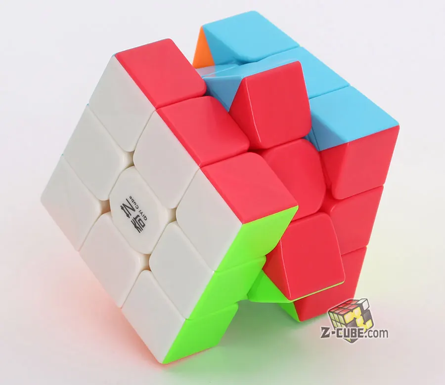 Головоломка, магический куб QiYi Warrior W 3x3x3 3*3*3 333, скоростной кубик, без наклеек, профессиональный, красочный, легко скручивающийся, развивающие, Логические игрушки