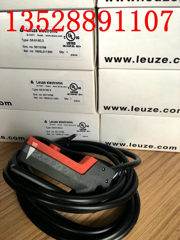 

Brand new original German LEUZE slot sensor GS 61/6D.2 Item No. 50110768