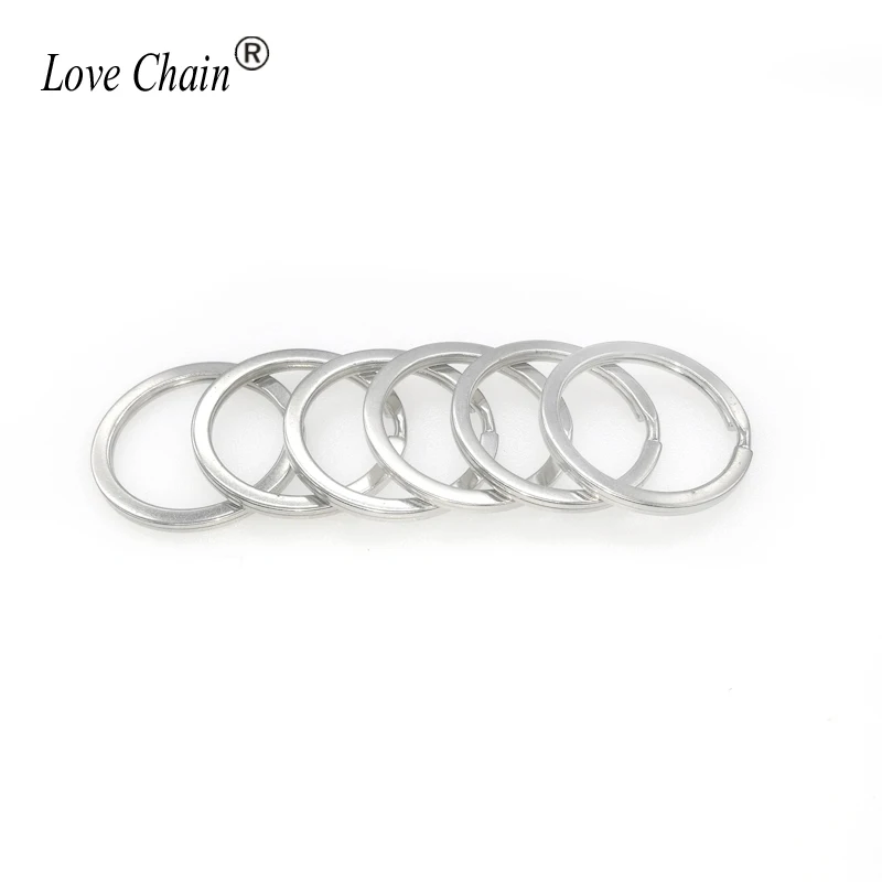 LoveChain 6 шт. искусственная Золотая застежка-карабин зажимы для ключей брелок