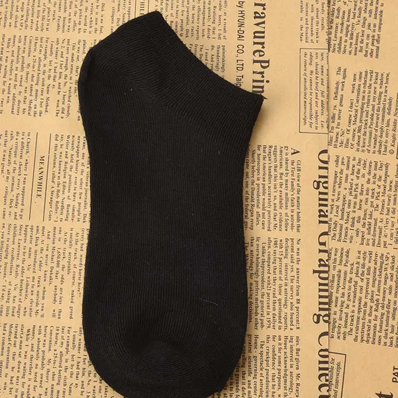 Носки-PFS-мужские носки сплошной цвет Невидимые спортивные #1835314 | Мужская одежда