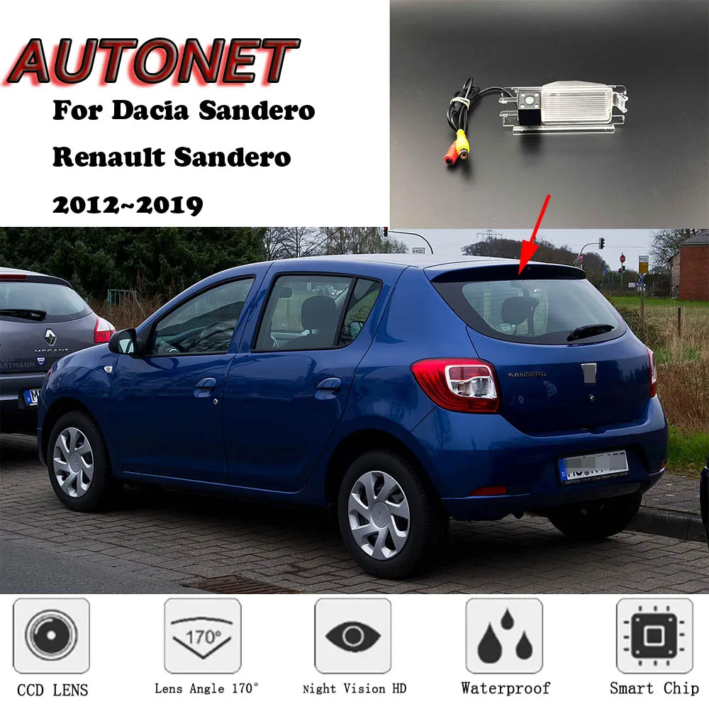 Камера заднего вида для Dacia Sandero / Renault 2012 ~ 2019/парковочная камера или