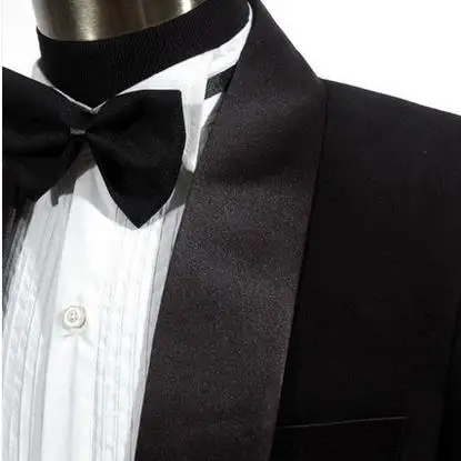 Часы! Мужские костюмы terno para casamento черные с воротником-шалью одежда для хора