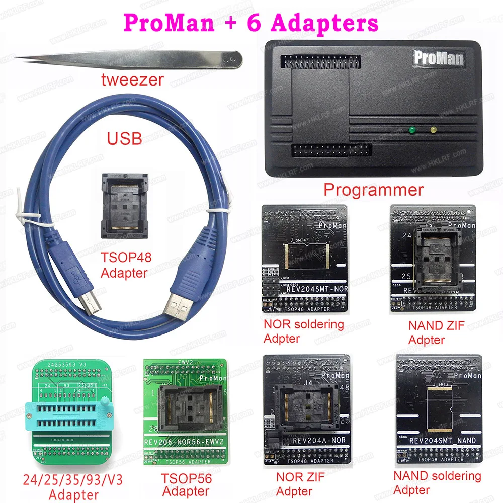 SPI драйвер ICSP Улучшенная плата адаптера для Minipro TL866II Plus USB программатор SPI Flash в цепи Программирование адаптер