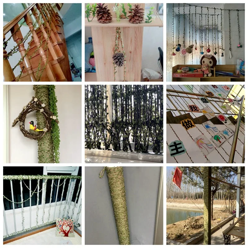 Фон из ротанга для подвязки фотографий стены стеклянной бутылки DIY ручной работы