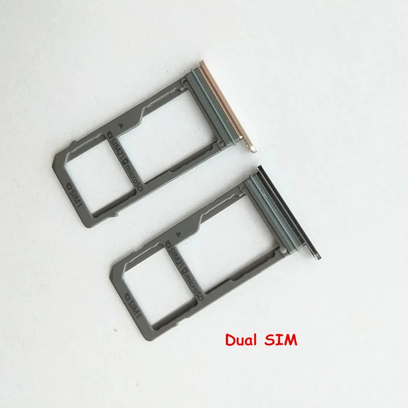 10 шт./лот держатель лотка для двух/одинарных SIM карт Micro SD слот адаптер Samsung Galaxy Note 7
