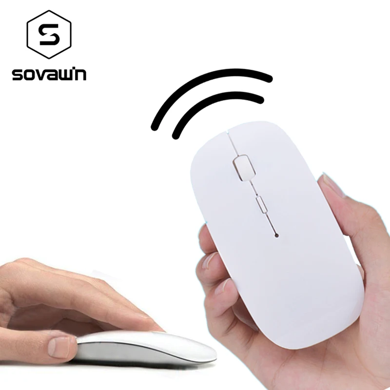 Ультратонкая Беспроводная оптическая мышь 2 4 ГГц USB 1600 точек/дюйм|wireless mouse for pc|2.4ghz