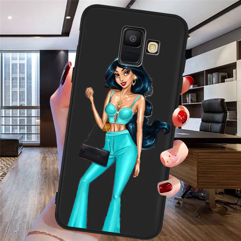 H1739 Платье принцессы для девочек для samsung Galaxy A9 A8 A7 A6 A5 A3 J3 J4 J5 J6 J8 плюс M30 A40S телефон чехол Etui принципиально Капа - Цвет: H1739