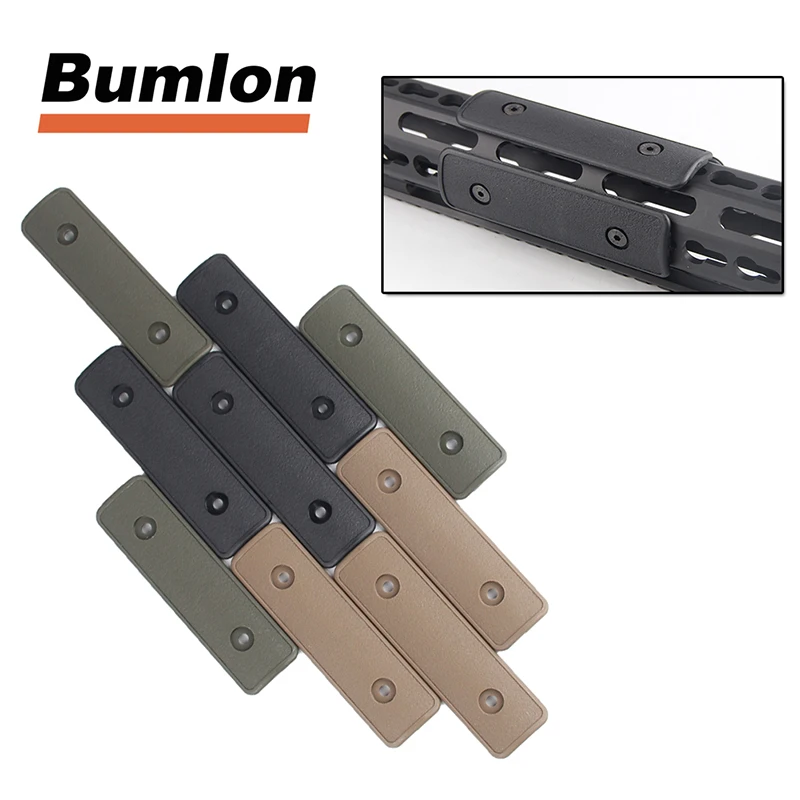 

Tactical 4" Keymod Rail Handguard Panel Cover Key Mod Protectors Polymer Hunting Accessory for Airsoft 3Pcs/Set HT37-0059