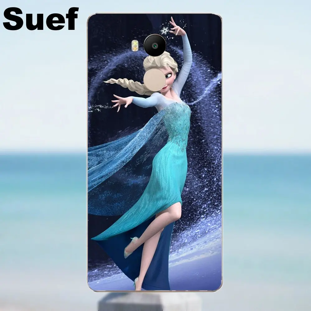 Suef для Xiaomi Redmi 4 3 3S Pro Mi3 Mi4 Mi4i Mi4C Mi5 Mi5S Mi Max Note 2 TPU чехол телефона Elsa | Мобильные