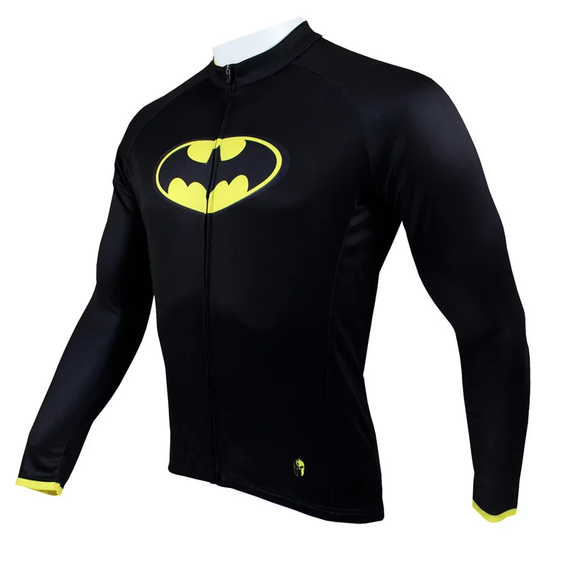 Costom футболка для велоспорта с Бэтменом и супергероем американская одежда езды на