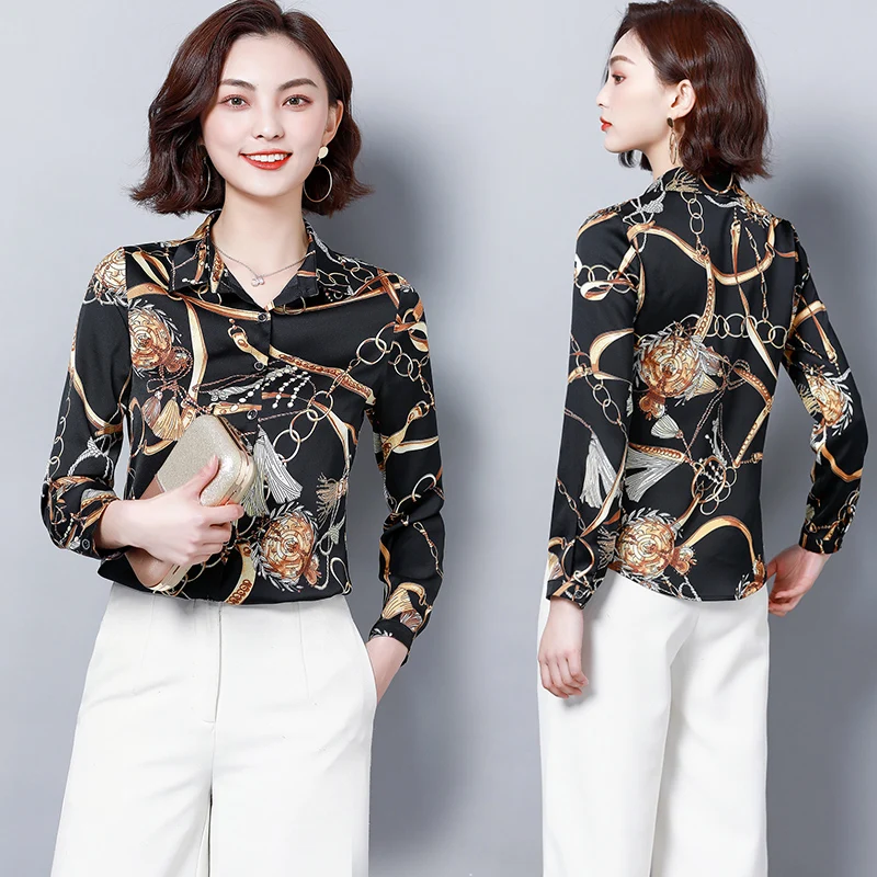 Для женщин Весна 2019 модный тренд s Топы и блузки для малышек с принтом