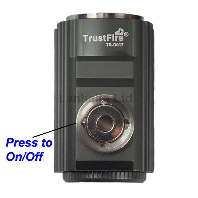 TrustFire светодиодный светильник для велосипеда с аккумулятором 450 лм 3 режима Cree U3