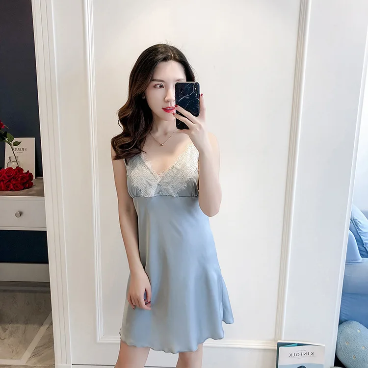 Повседневный женский летний ночной халат Пижама пижамный комплект из 2