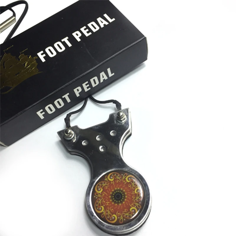 Сверхмощная стальная фотомеханическая тату машинка с педалью|pedal tattoo|foot pedal