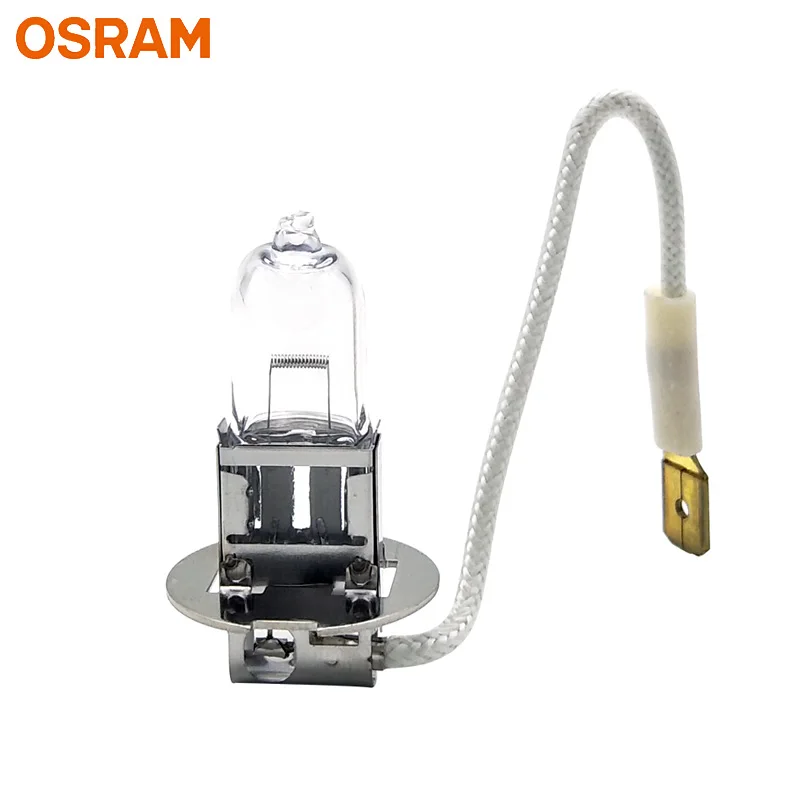 OSRAM Оригинальный H3 Автомобильная Галогенная Фара Авто Лампы Стандартные лампы 12