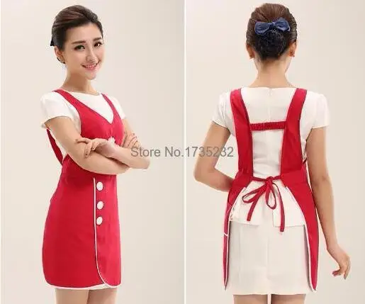 Платье передник для мужчин и женщин кофейник ресторан кухня комбинезон