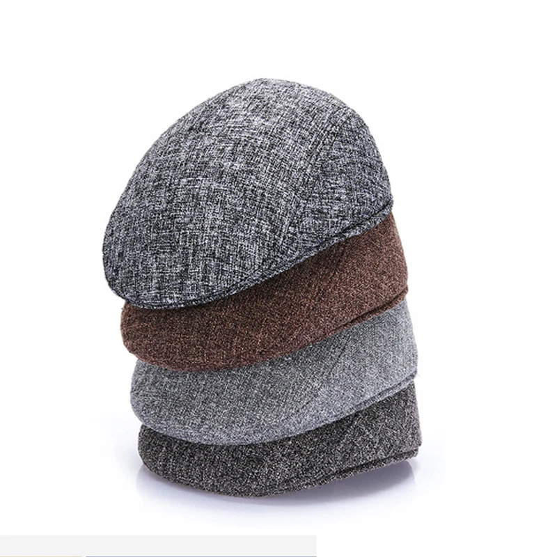Мужской классический берет для вождения Кепка гольфа повседневная уличная