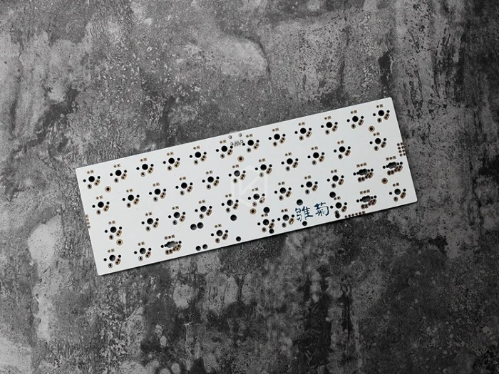 Набор механической клавиатуры daisy 40% на заказ поддерживает TKG-TOOLS Underglow RGB led PCB 40% программируемый mx alps matias двойной пробел - Цвет: Daisy PCB x1