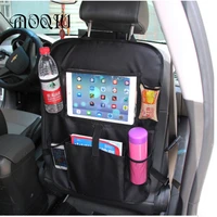2017 car oxford cloth seat back storage bag drink phone organizer nets car style durable car accessories interior mass supplies