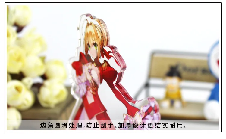 Аниме Fate Grand Order Дисплей Стенд фигурка модель пластина Держатель японский мультфильм FGO акриловые украшения Рождественский подарок