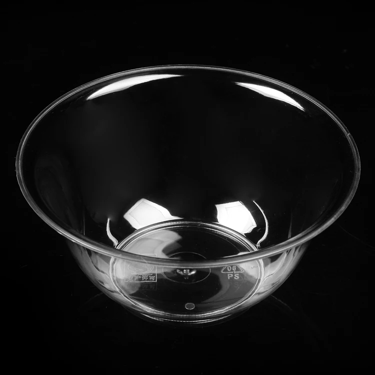 Одноразовая жесткая пластиковая прозрачная Хрустальная Бытовая миска для риса и