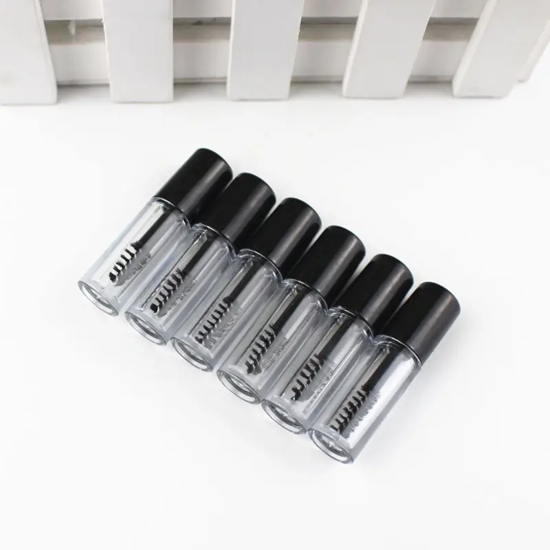 8 шт./лот 3 мл/0 мл пластиковый пузырек для блеска губ маленькая губная помада/тюбик