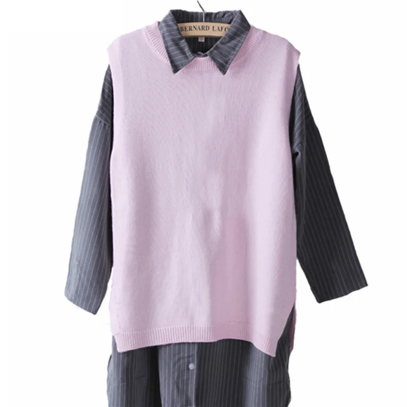 Sparsil женский зимний и осенний кашемировый свитер жилет без рукавов модный