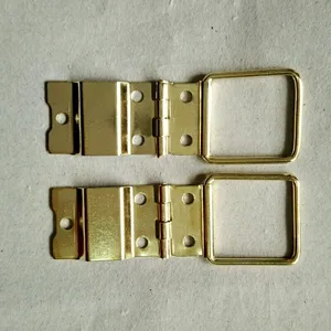 100 шт., латунные петли 16*40 мм