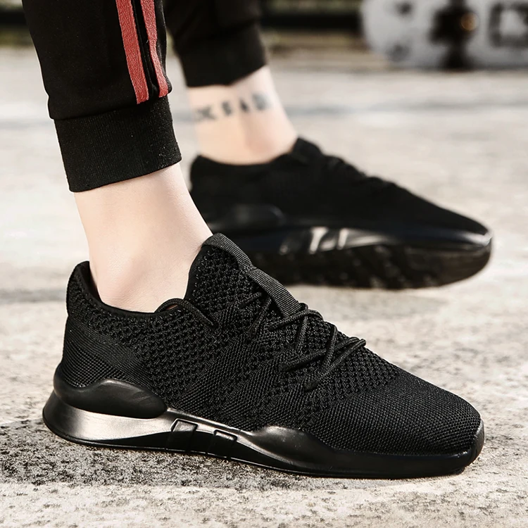 Мужские кроссовки; zapatillas hombre; Ультралегкая спортивная обувь; уличная Мужская обувь для бега; летние мужские кроссовки из сетчатого материала
