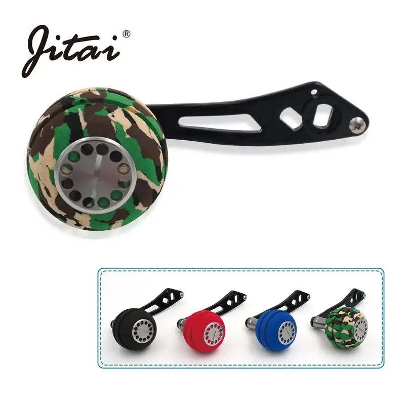 

Рыболовная катушка JITAI с одной прочной ручкой для заброса приманки, удлиненная длинная качалка с большими ручками из ЭВА для заброса приманки, катушки для заброса приманки