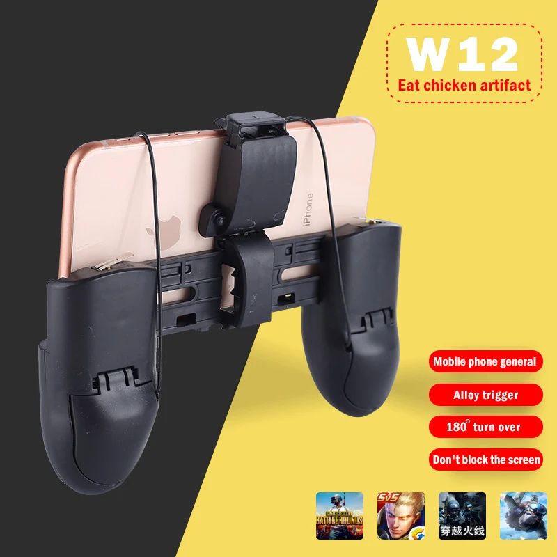 Портативный Мобильный игровой контроллер Free Fire PUBG складной мобильный джойстик
