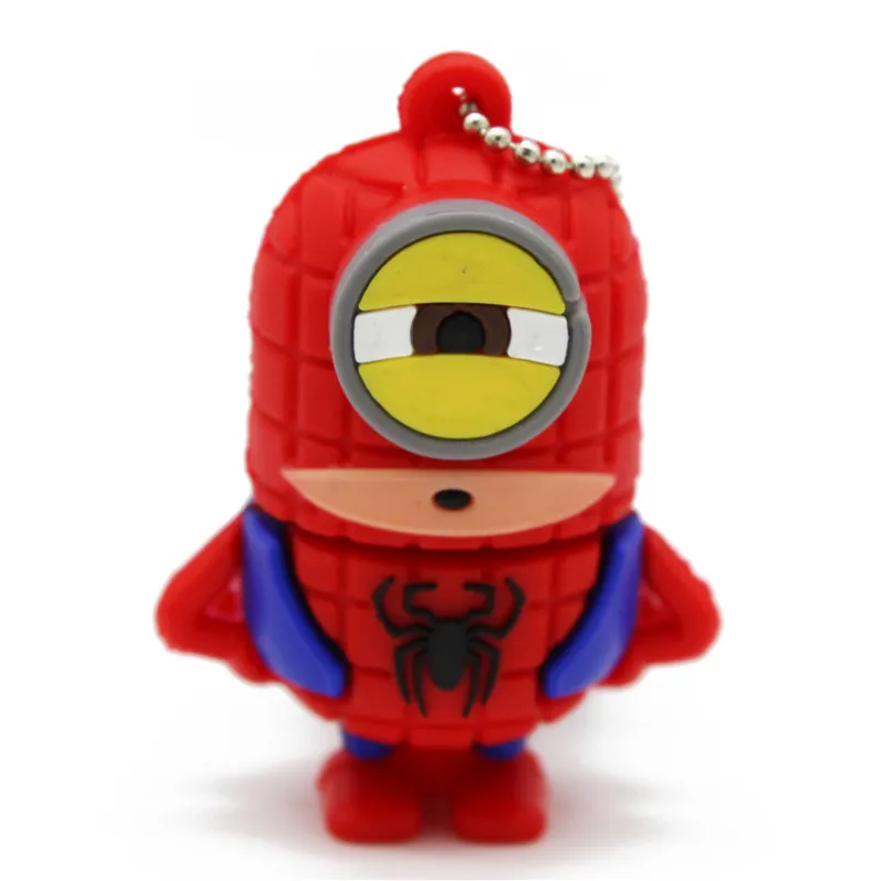 CartoonsBest подарок супергерой Мститель/Супермен/Бэтмен/Человек паук Флешка Usb 2 0 8G 16G