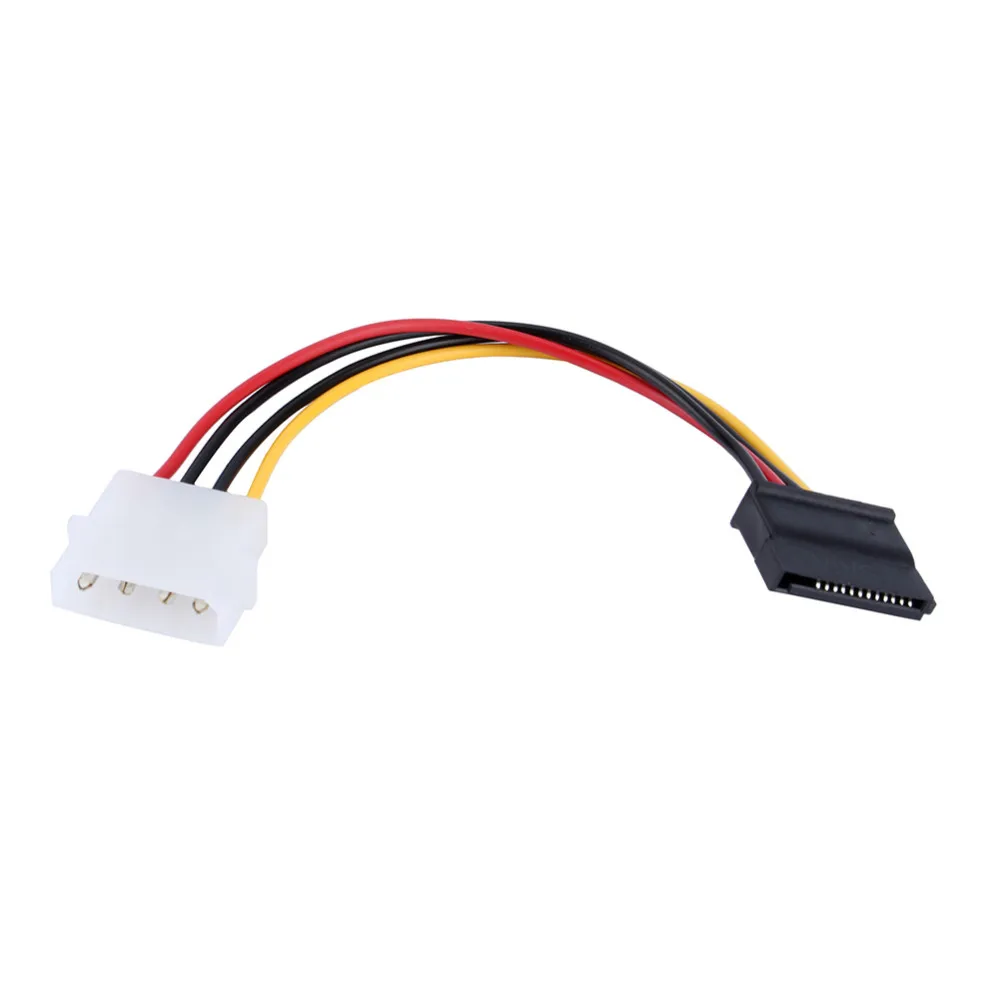 1 шт. Serial ATA SATA 4 Pin IDE Molex до 15 HDD адаптер питания кабель жесткого диска папа к