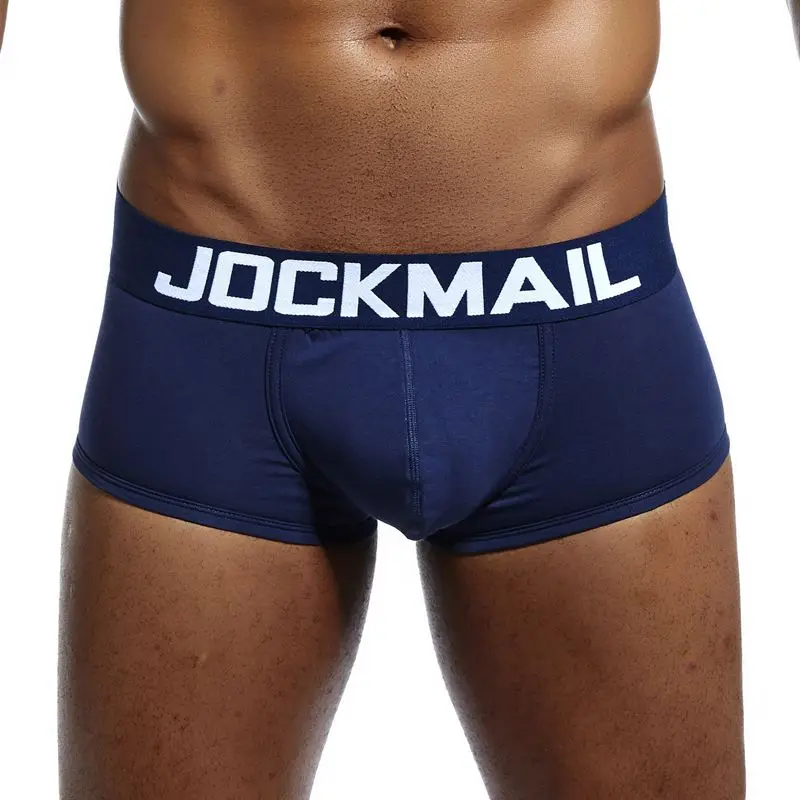 Нижнее белье JOCKMAIL 1 шт./лот мужские хлопковые боксеры|Мужские трусы боксеры| |