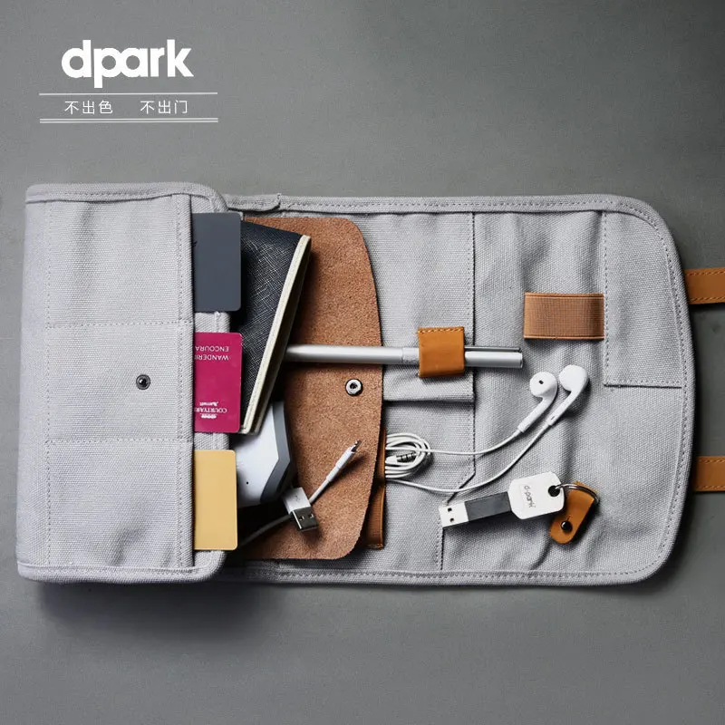 D-park сумка для хранения из ткани Оксфорд многофункциональная посылка сумка портативный комплект путешествия Многофункциональный 3C небольшие аксессуары костюм сумки