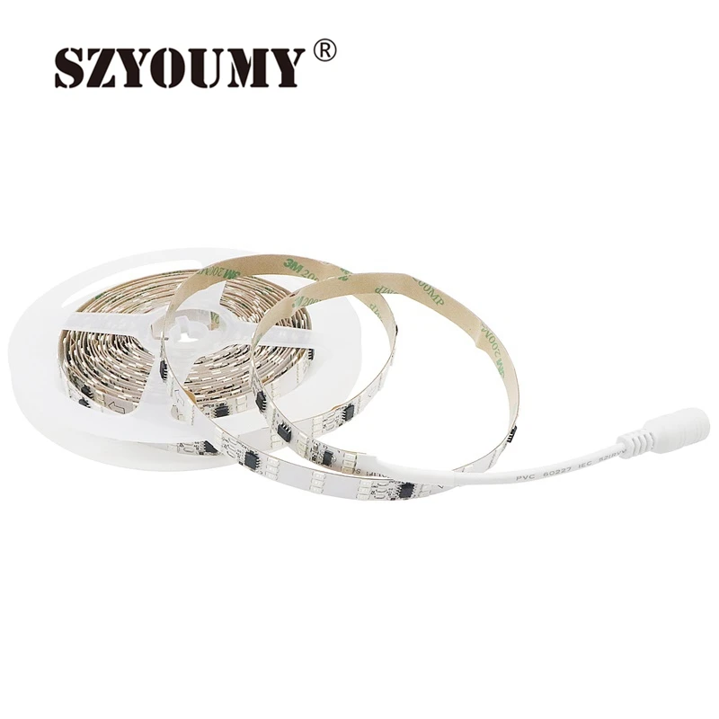 SZYOUMY 2017 Новый 2835 красный зелёный синий светодиодный одов/м три ряда с 180 IC Dream