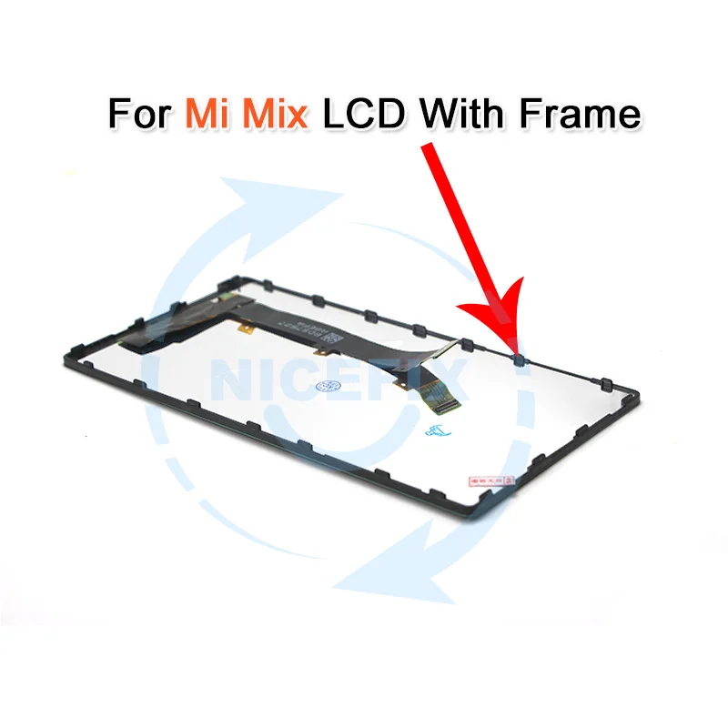 For Xiaomi Mi Mix LCD Display Touch Screen Digitizer Assembly 6.4&quot MIX Black/White Replacement Parts | Мобильные телефоны и