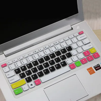 14 дюймов силиконовая защитная накладка для клавиатуры чехол для lenovo Ideapad 310 V310-14ISK 510S yoga 310S 710-14 v310 yoga 710 - Цвет: Color 3
