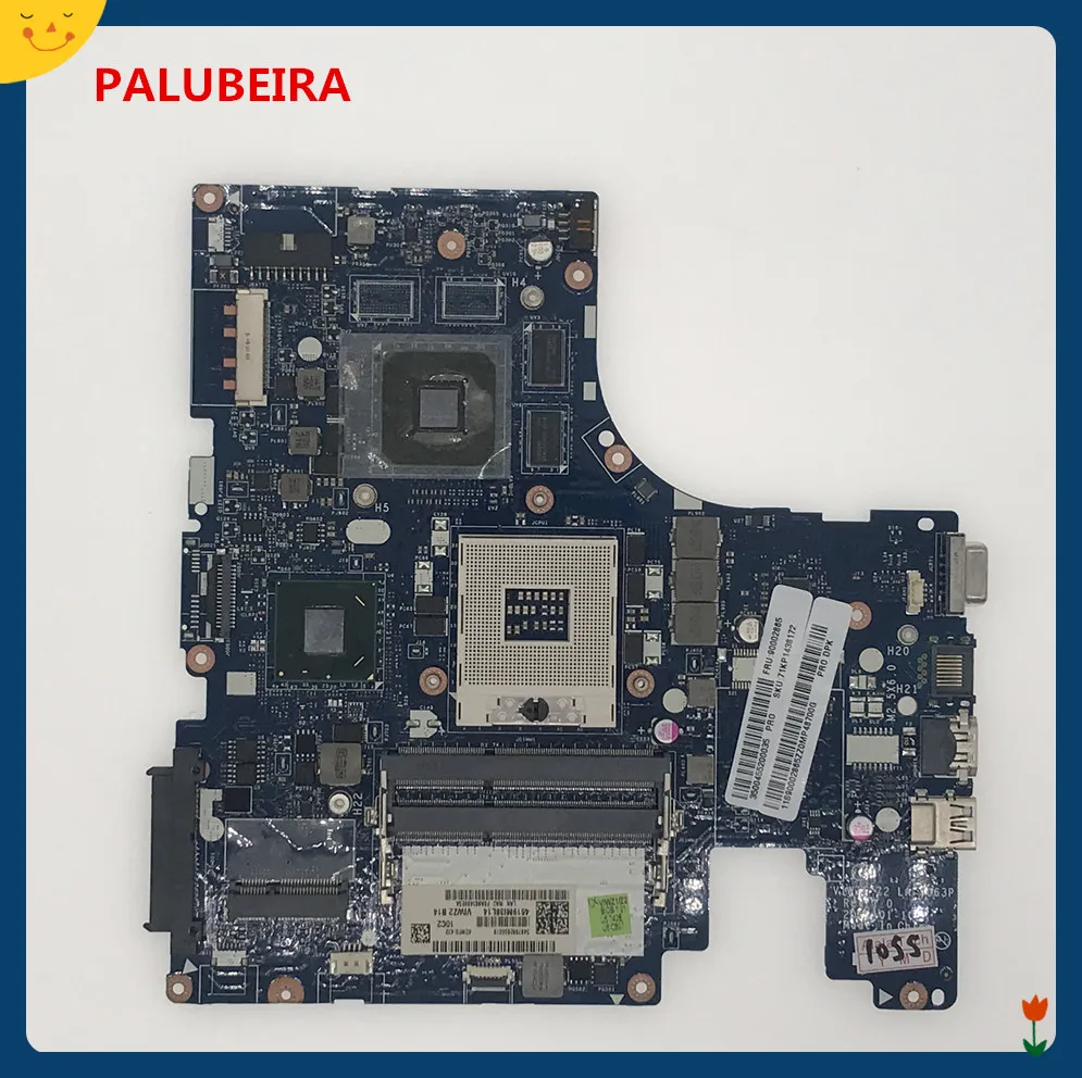 PALUBEIRA Z500 материнская плата LA-9063P HM77 DDR3 для LENOVO (DVD Соединительный 16PIN) Материнская