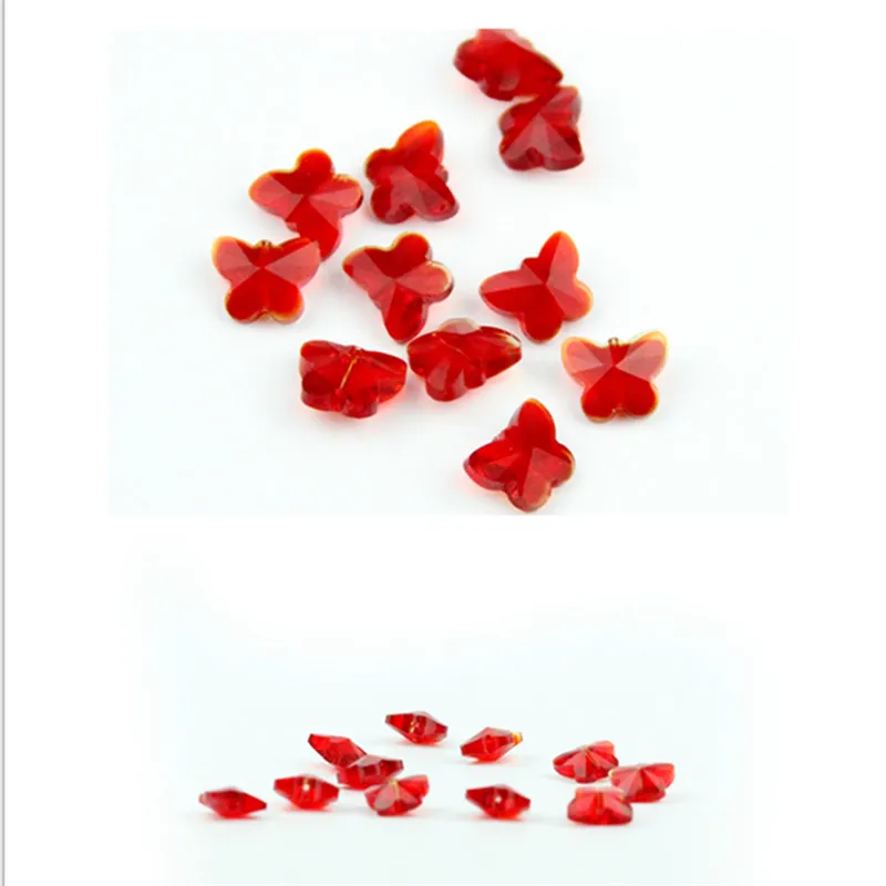

Good Quality, Red 2000pcs 14mm Butterfly Crystal Chandelier Beads,wedding Party Supplies, Decoration Centerpieces Home