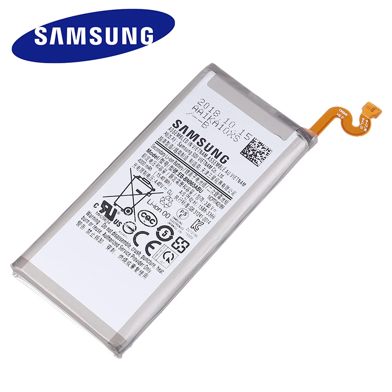 Оригинальный сменный аккумулятор Samsung для Galaxy Note 9 N9600 оригинальный с