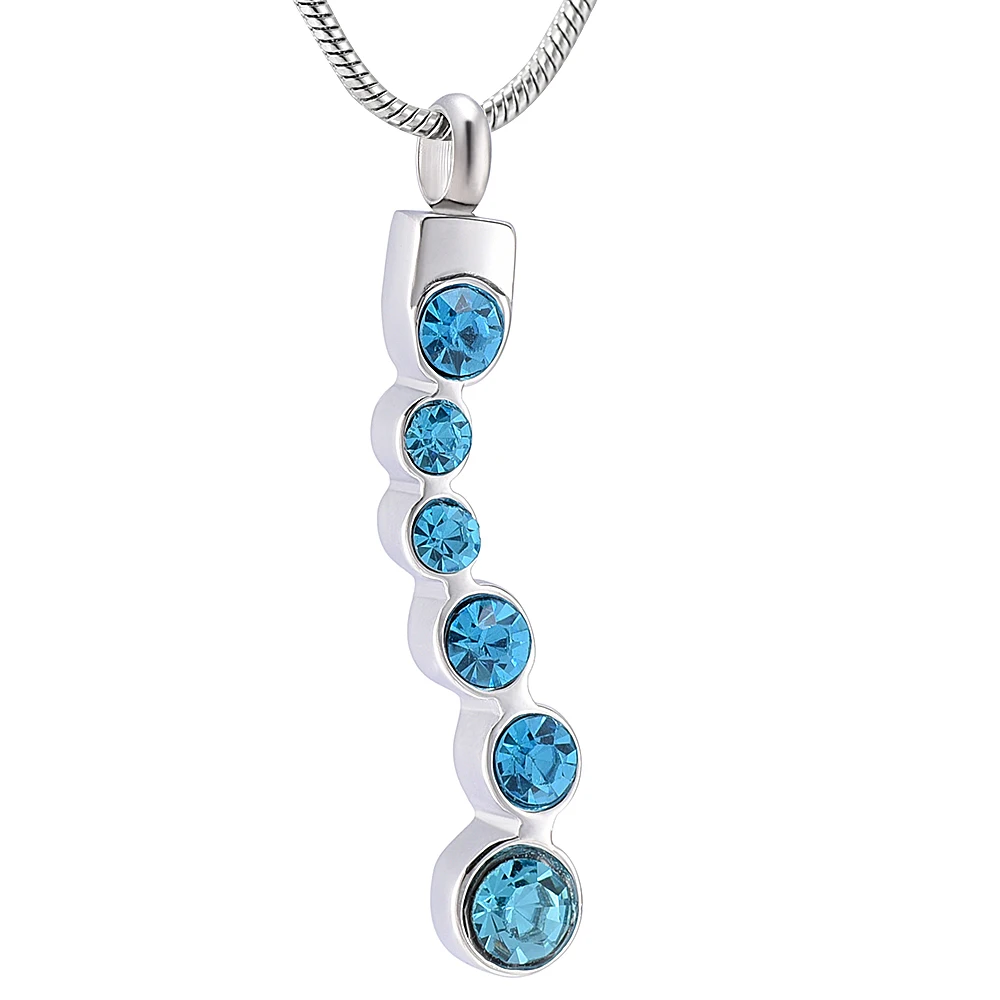 

IJD10047 Stainless Steel Cremation Urn Necklace Pendant for Memorial Ashes with Keepsake Jewelry
