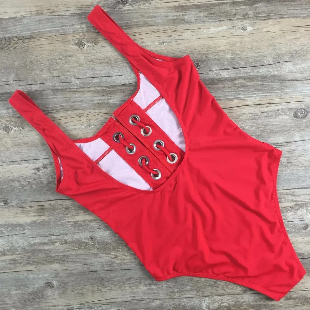 Белый черный и розовый цвета повязки Цельный купальник strappy one piece Купальники