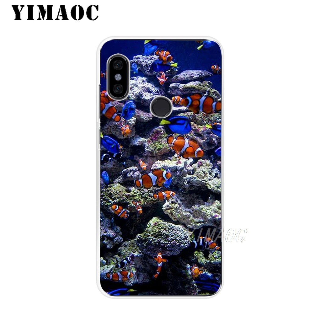 YIMAOC голубого океана животного Мягкий силиконовый чехол для телефона Xiaomi Redmi 6 6A 5A 5