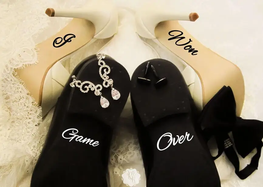 10 компл. Бесплатная доставка свадебные туфли Наклейка Набор Обувь подошва